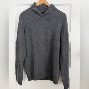 Jos. A. Bank Charcoal Turtleneck Sweater